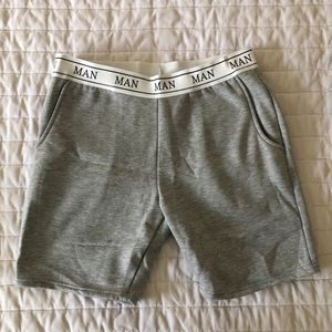 BNWT Boohooman Roman Elastic Waist Jersey Short